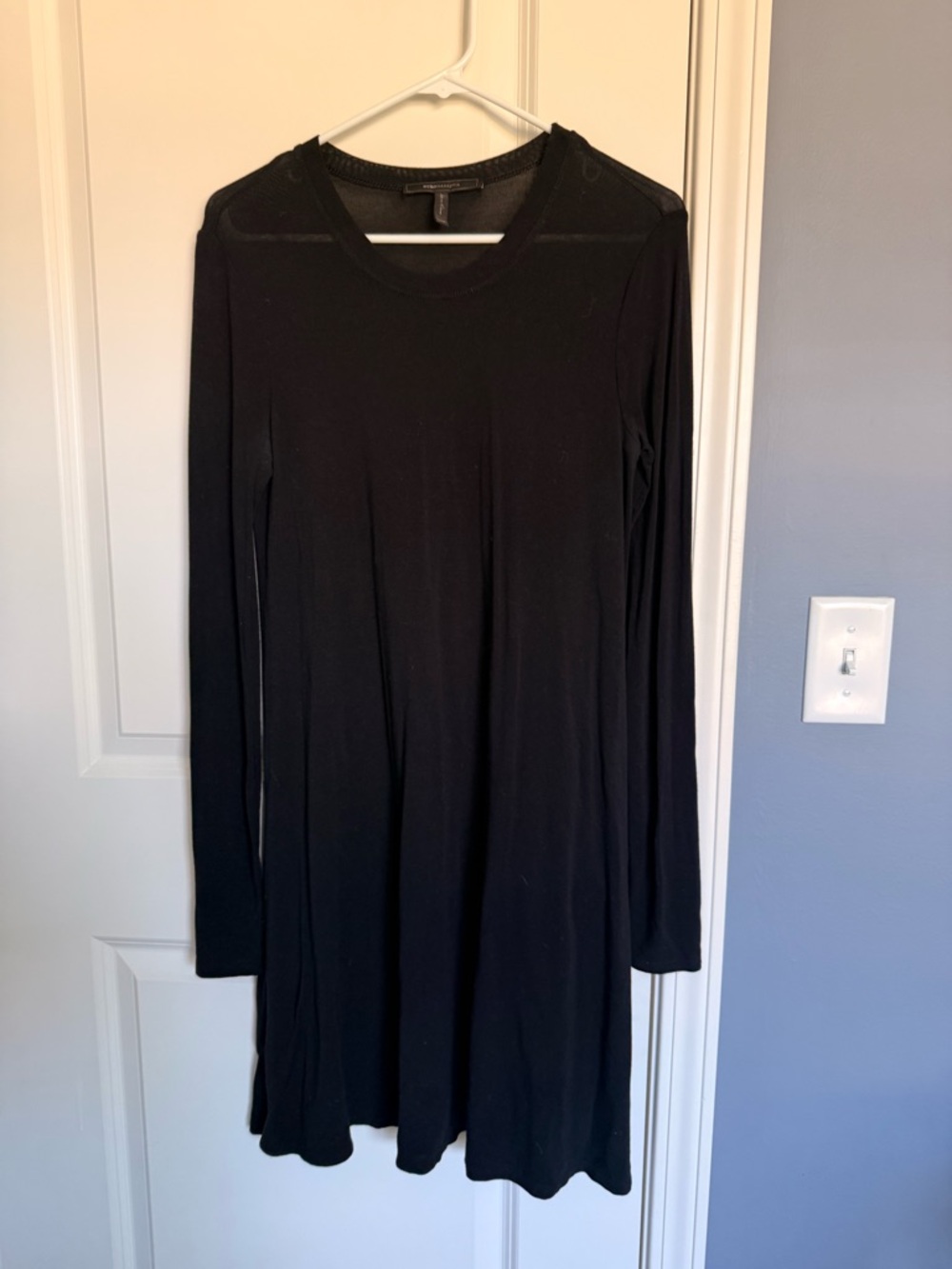 Great Condition!! 

BCBGMaxAzria Black Long-Sleeve Swing Dress - Women